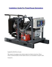 Yanmar TNE Series Installation Manual