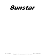 SunStar 35B Manual