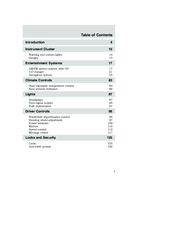 Lincoln Electric 2004 Town Car Owner's Manual