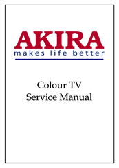 akira CT-29FD9CPT Service Manual