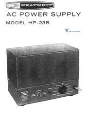 Heathkit HP-23B User Manual