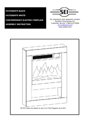 SEI FA755500TX BLACK Assembly Instruction Manual