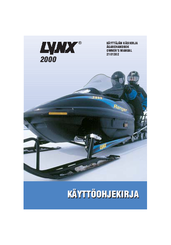 Lynx 2000 Rave Special Owner's Manual