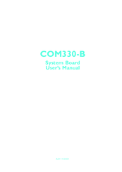 DFI COM330-B User Manual