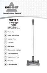 Bissell Superb swepp turbo User Manual
