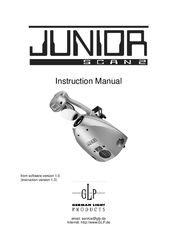 German Light Products Junior Scan 2 Instruction Manual