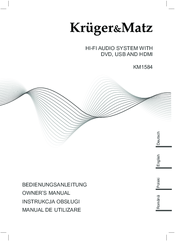 Kruger&Matz KM1584 Owner's Manual
