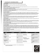 Bally CU300 User Manual