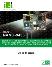 IEI Technology NANO-9453 User Manual
