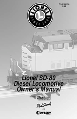Lionel SD-80 Diesel Locomotive Owner's Manual