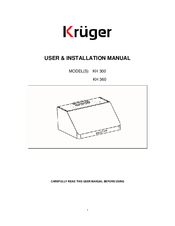 Kruger KH 360 User Manual