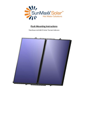 SunMaxx Solar TitanPower-ALDH40-PS Solar Thermal Collectors Instructions Manual