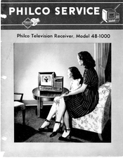 Philco 48-1000 Installation And Operation Manual