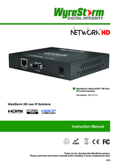 Wyrestorm NHD-IP-CTL Instruction Manual