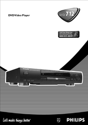 Philips DVD-712 Instructions Manual