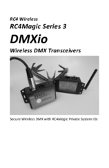RC4 RC4Magic Series 3 DMXio User Manual