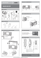 Thrane&Thrane SAILOR 6248 VHF Installation Manual
