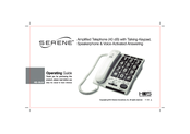 Serene HD-50JV Operating Manual