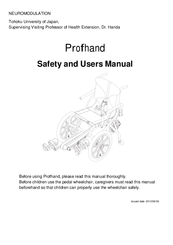 StarLinx USA Profhand Safety And Users Manual