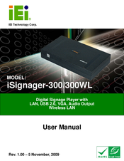 IEI Technology iSignager 300WL User Manual