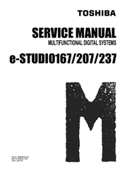 Toshiba E-STUDIO207 Service Manual