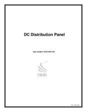 CTI Products DC Distribution Panel User Manual