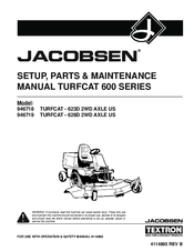 Jacobsen TURFCAT-628D Setup, Parts & Maintenance Manual