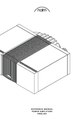 NAIM NAP 100 Reference Manual