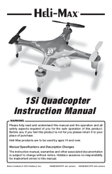 Heli-Max 1Si Quadcopter Instruction Manual