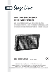 IMG STAGE LINE LED-500RGB Instruction Manual