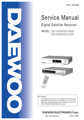Daewoo DSD-9255M Service Manual