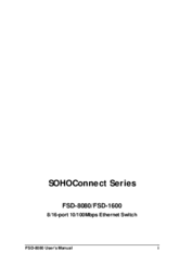 Soho FSD-1600 User Manual