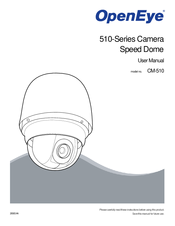 OpenEye CM-510 User Manual