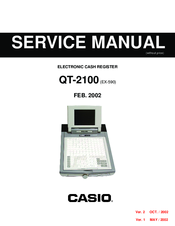 Casio QT-2100 Service Manual