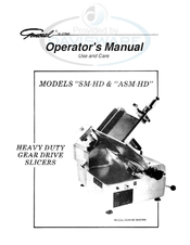 General SM-HD Operator's Manual