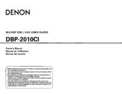Denon DBP-2010CI Owner's Manual