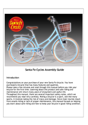 Santa Fe Cycles Assembly Manual