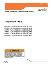 Jacobsen 69168 - Turfcat T628D Safety, Operation & Maintenance Manual