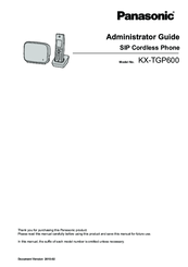 Panasonic KX-TGP600 Manuals | ManualsLib