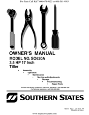 Southern States SO620A Owner's Manual