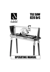 daltile 828 BrS Operating Manual