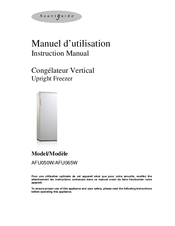 Avantgarde AFU065W Instruction Manual