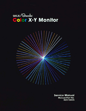 Sega X-Y Service Manual