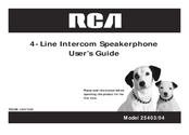 RCA 25403/04 User Manual