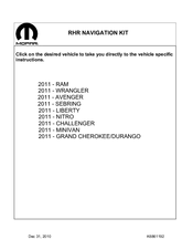 Mopar RHR User Manual