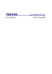 FEC FEB-9455 User Manual