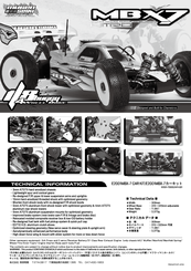 Mugen Selki MBX7 Manual