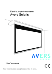 Avers Screens Solaris User Manual