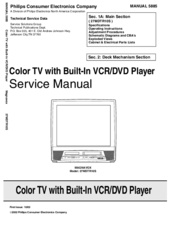 Magnavox 27MDTR10S Service Manual