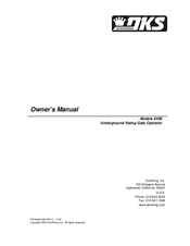 DoorKing 6400 Owner's Manual